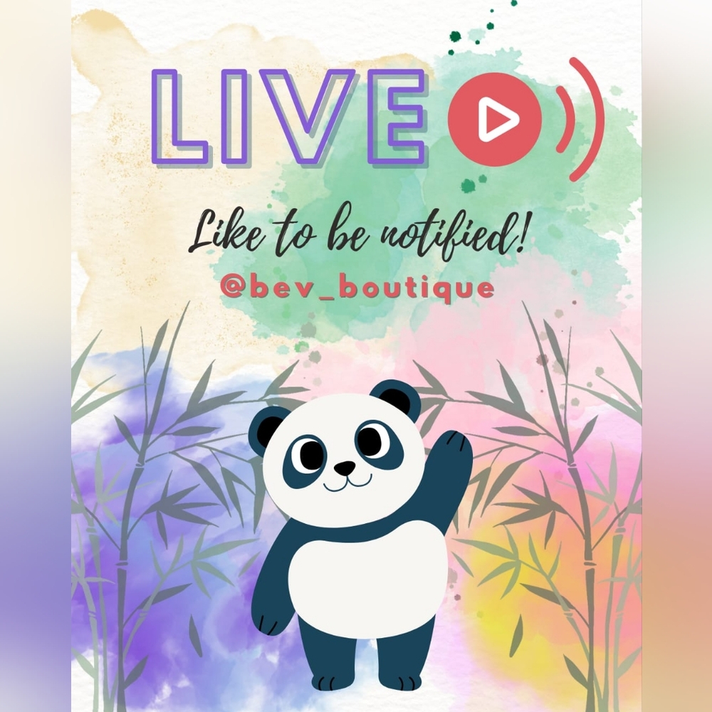 @BEV_BOUTIQUE IS LIVE! 💚🐼💚
